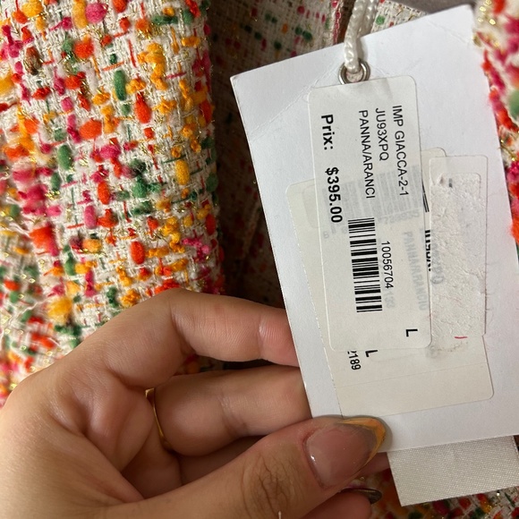 Multicolor Tweed Blazer - Picture 2 of 2